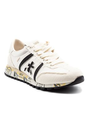 Sneakers Lucy in tessuto e cotone bianco PREMIATA | LUCYD08139