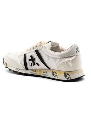 Sneakers Lucy in tessuto e cotone bianco PREMIATA | LUCYD08139