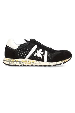 Sneakers Lucy in tessuto e suede nera PREMIATA | LUCYD7414