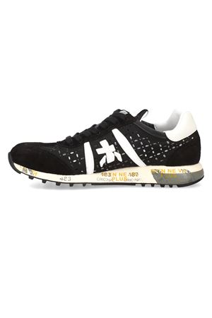 Sneakers Lucy in tessuto e suede nera PREMIATA | LUCYD7414