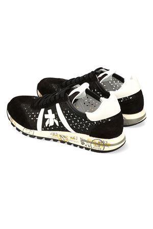 Sneakers Lucy in tessuto e suede nera PREMIATA | LUCYD7414