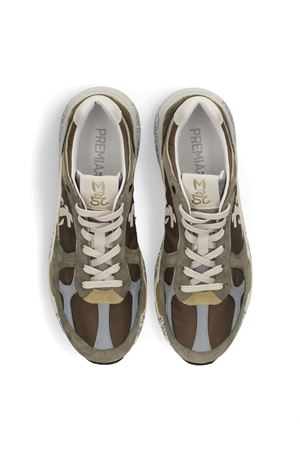 Sneakers Mase in suede e nylon verde PREMIATA | MASE8022