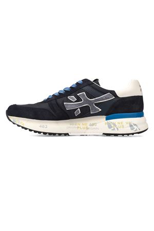 Blue suede and nylon Mick sneakers PREMIATA | MICK7716