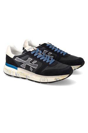 Blue suede and nylon Mick sneakers PREMIATA | MICK7716