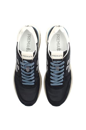 Blue suede and nylon Mick sneakers PREMIATA | MICK7716