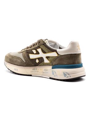 Sneakers Mick in camoscio e nylon verde PREMIATA | MICK8086