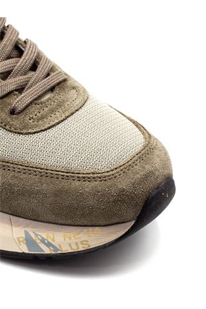 Sneakers Mick in camoscio e nylon verde PREMIATA | MICK8086