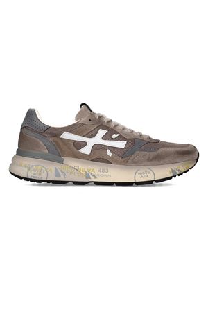 Sneakers Mick in camoscio e nylon marrone PREMIATA | MICK8118
