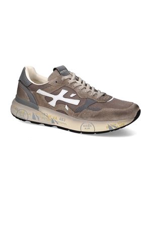 Sneakers Mick in camoscio e nylon marrone PREMIATA | MICK8118