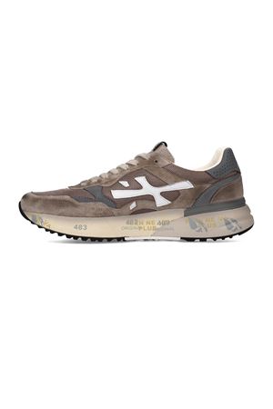 Sneakers Mick in camoscio e nylon marrone PREMIATA | MICK8118