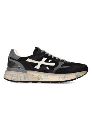 Sneakers Mick in camoscio e nylon nero PREMIATA | MICK8119
