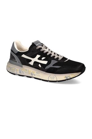 Sneakers Mick in camoscio e nylon nero PREMIATA | MICK8119