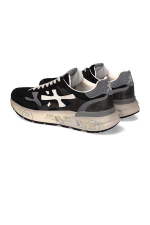 Sneakers Mick in camoscio e nylon nero PREMIATA | MICK8119