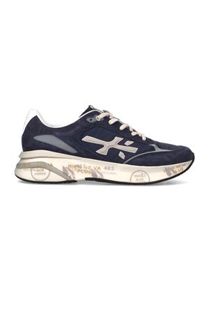 Sneakers Moerun in camoscio e nylon blu PREMIATA | MOERUN7306