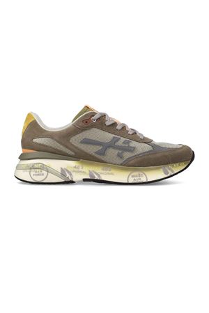 Sneakers Moerun in camoscio e nylon verde PREMIATA | MOERUN7871
