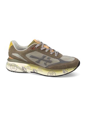 Sneakers Moerun in camoscio e nylon verde PREMIATA | MOERUN7871