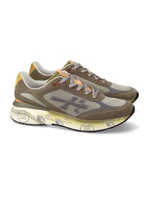 Sneakers Moerun in camoscio e nylon verde PREMIATA | MOERUN7871