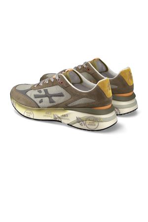Sneakers Moerun in camoscio e nylon verde PREMIATA | MOERUN7871
