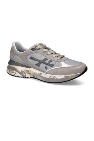 Sneakers Moerun in camoscio e nylon grigio PREMIATA | MOERUN8079