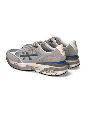 Sneakers Moerun in camoscio e nylon grigio PREMIATA | MOERUN8079