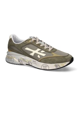 Sneakers Moerun in camoscio e nylon verde PREMIATA | MOERUN8300
