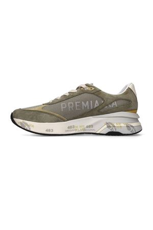 Sneakers Moerun in camoscio e nylon verde PREMIATA | MOERUN8300