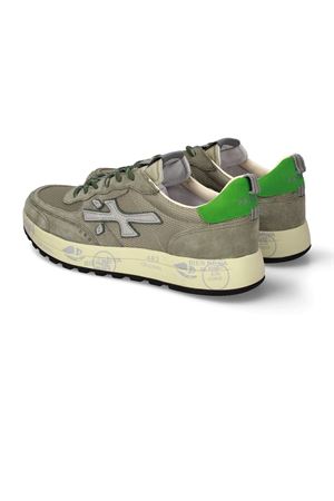 Sneakers Nous in suede e mesh grigio PREMIATA | NOUS8062