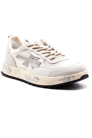 Sneakers Nous in pelle e mesh bianca PREMIATA | NOUS8106