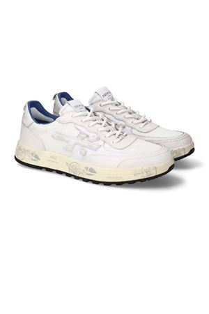 Sneakers Nous in suede e mesh bianco PREMIATA | NOUS8234