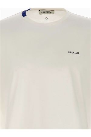 White cotton T-shirt PREMIATA | PA1048WHITE