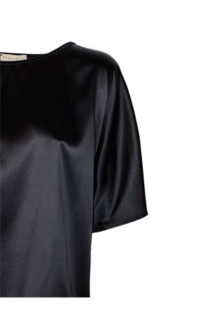 Black silk blouse PUROTATTO | SS260231619155