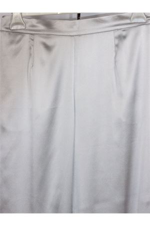 Grey pants silk blend PUROTATTO | SS26023305162