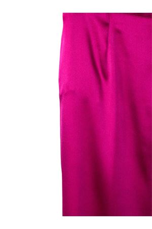 Fuchsia pants silk blend PUROTATTO | SS26023305197