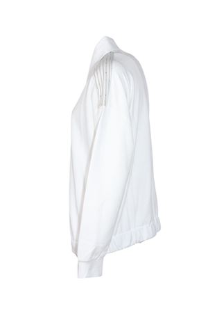 White cotton sweatshirt PUROTATTO | SS260541808041