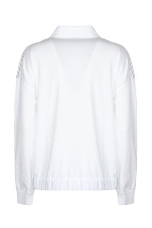 White cotton sweatshirt PUROTATTO | SS260541808041