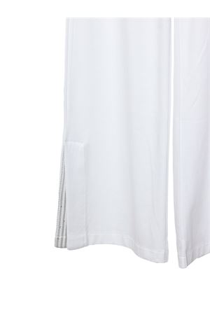 White cotton wide-leg pants PUROTATTO | SS260543002041