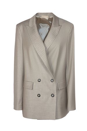 Blazer doppiopetto beige PUROTATTO | SS260568020097