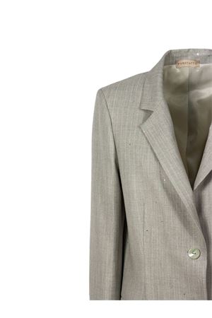 Blazer monopetto grigio chiaro PUROTATTO | SS26057802562
