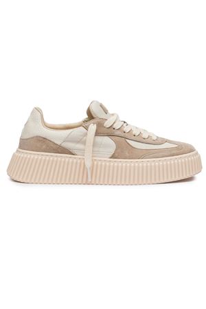 Sneakers Basse In Pelle Beige RHUN | 1989BEIGE