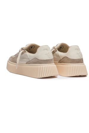 Sneakers Basse In Pelle Beige RHUN | 1989BEIGE