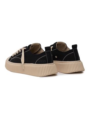 Sneakers Basse In Canvas Nera RHUN | 2020CANVASBLACK