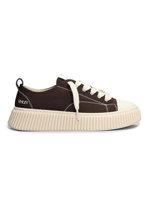 Sneakers Basse In Canvas Marrone RHUN | 2020CANVASBROWN