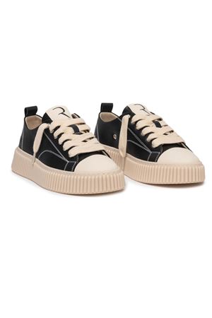 Sneakers basse in pelle nera RHUN | 2020LEATHERBLACK