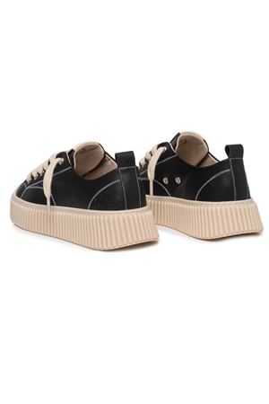 Sneakers basse in pelle nera RHUN | 2020LEATHERBLACK