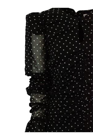 Short Black Dress With White Polka Dots ROTATE | 115224000