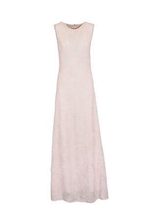 Long Sleeveless Dress In Light Pink Fabric ROTATE | 1152281809