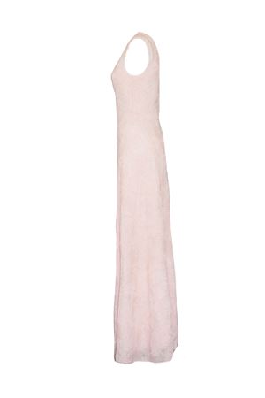 Long Sleeveless Dress In Light Pink Fabric ROTATE | 1152281809