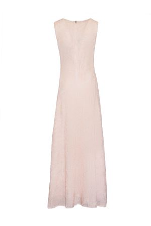 Long Sleeveless Dress In Light Pink Fabric ROTATE | 1152281809