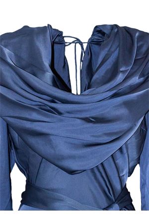 Elegant Long Satin Dress ROTATE | 1154392318