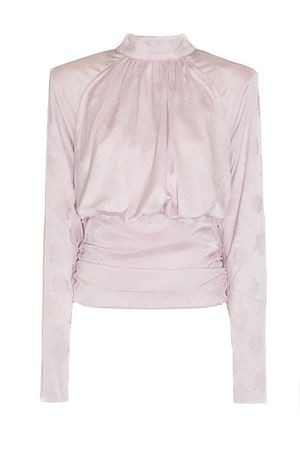 Light Pink Polyester Blouse ROTATE | 1160661809